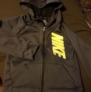 Toddler Nike zip hoodie dri fit
